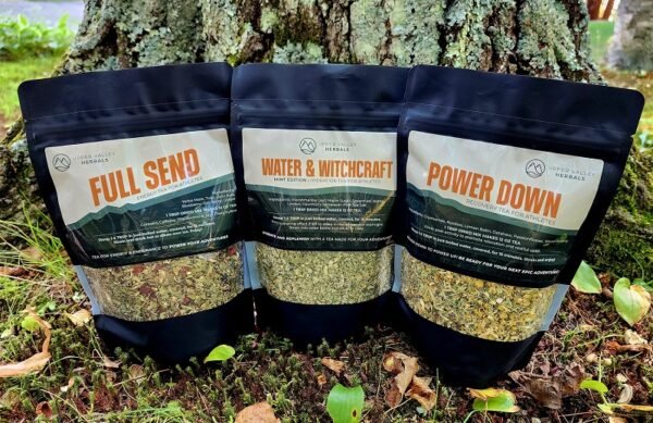 ull Send, Water and Witchcraft, and Power Down Herbal Teas – Natural Pre-Workout, Hydration, and Recovery Blends