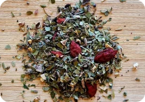 Full Send: Herbal Pre-Workout Tea